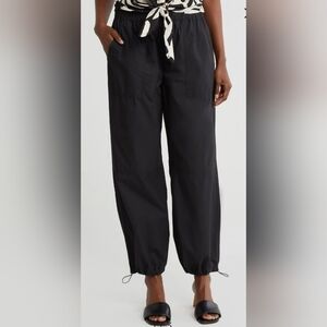 Sanctuary Poplin Jogger Pants XL NWT Charcoal Grey